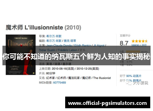 你可能不知道的纳瓦斯五个鲜为人知的事实揭秘