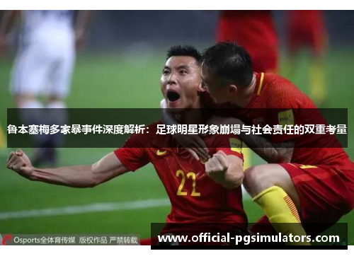 鲁本塞梅多家暴事件深度解析：足球明星形象崩塌与社会责任的双重考量